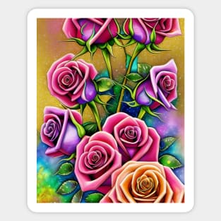 Fabulous Roses Sticker